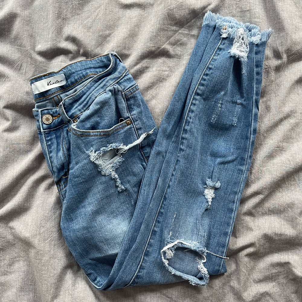 KanCan ripped skinny jeans